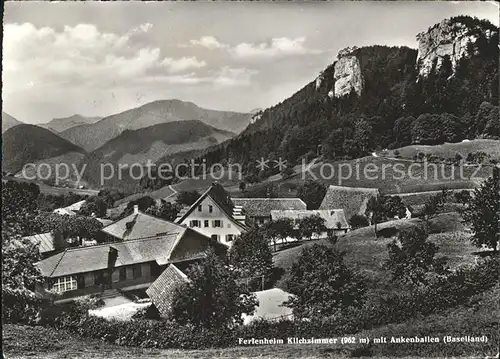 Ankenballen Ferienheim Kilchzimmer Kat. Ankenballen