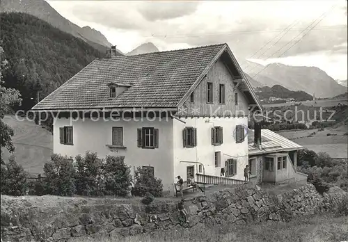 Muttenz Blaukreuz Ferienheim Pradella Kat. Muttenz