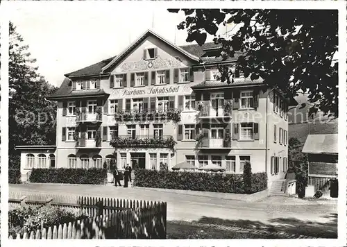Appenzell IR Kurhaus Jakobsbad Kat. Appenzell