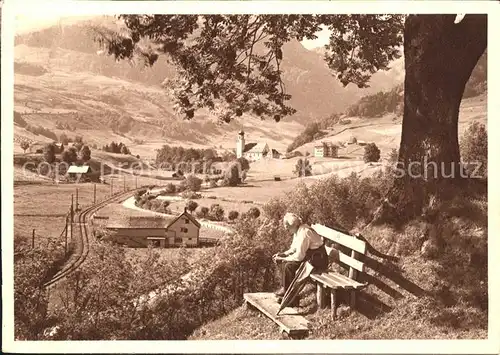 Appenzell IR Schwendetal Memorian schweizer Soldaten Gedenken Kat. Appenzell