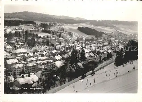 Le Locle Vue generale Kat. Le Locle