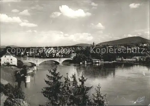 Rheinfelden AG mit Rheinbruecke Kat. Rheinfelden