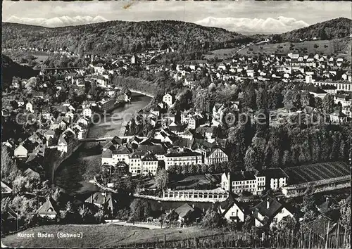 Baden AG Totalansicht Kat. Baden