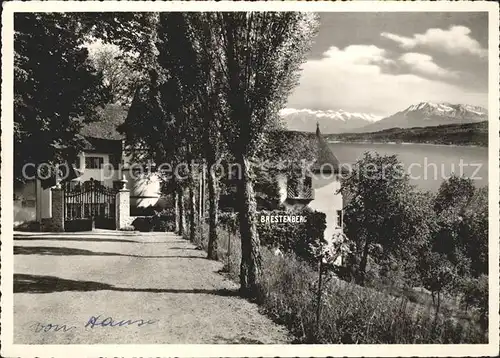 Hallwil Schloss Brestenberg Hallwilersse Kat. Hallwil