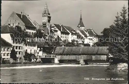 st04706 Bremgarten AG Reussbruecke Kategorie. Bremgarten Alte Ansichtskarten