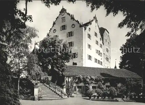 Wildegg Schloss Wildegg vom Schlosshof Kat. Wildegg