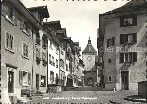 Laufenburg AG Obere Wasengasse Kat. Laufenburg