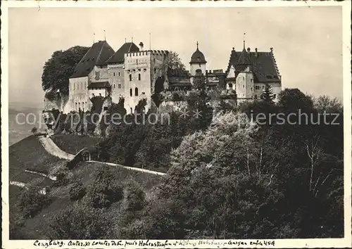 Lenzburg Schloss Lenzburg Kat. Lenzburg