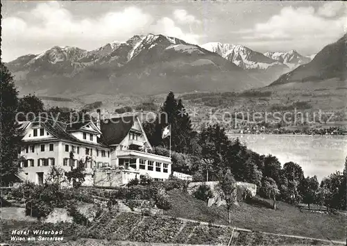 Wilen OW Hotel Wilerbad am Sarnersee Kat. Wilen OW