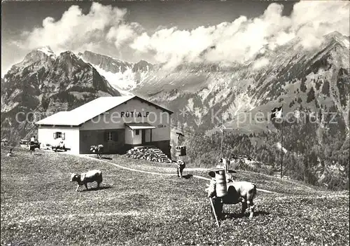 Melchtal Luftseilbahn mit Ruetialp Kat. Melchtal