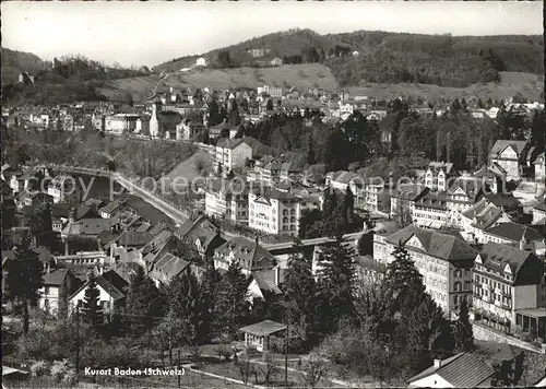 Baden AG Ortsansicht Kat. Baden