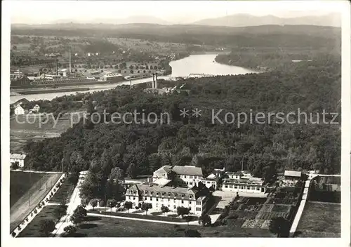 Rheinfelden AG Sanatorium Fliegeraufnahme Kat. Rheinfelden