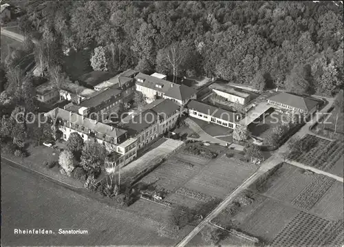 Rheinfelden AG Sanatorium Fliegeraufnahme Kat. Rheinfelden