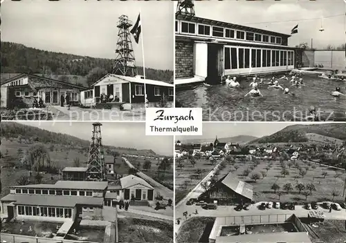 Zurzach Thermalquelle mit Schwimmbad Kat. Zurzach