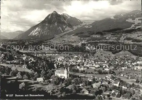 Sarnen mit Stanserhorn Kat. Sarnen