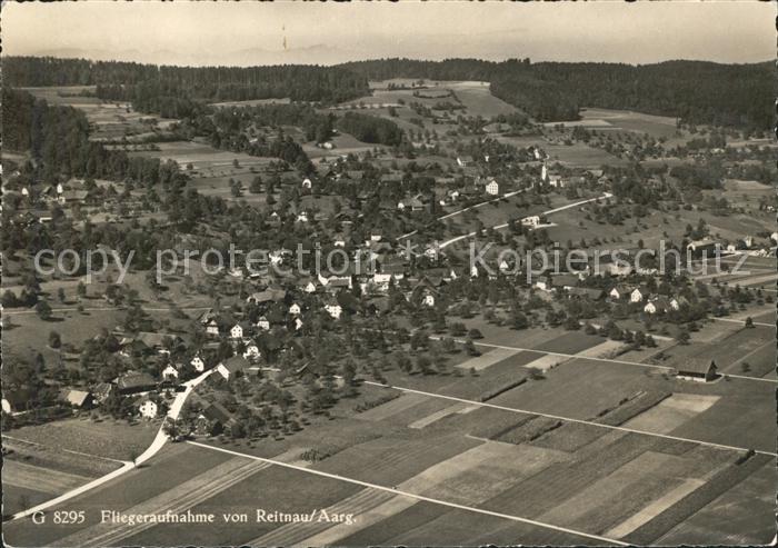 Reitnau Fliegeraufnahme Kat. Reitnau Nr. st05297 oldthing