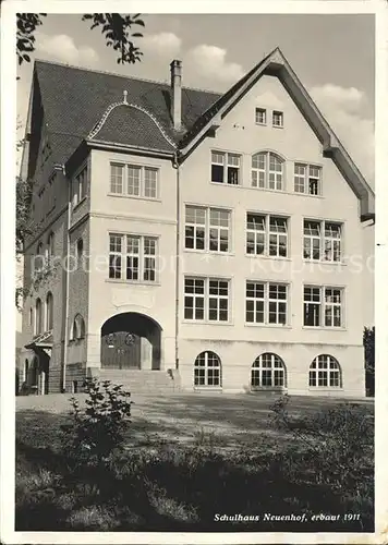 Neuenhof Schulhaus Kat. Neuenhof