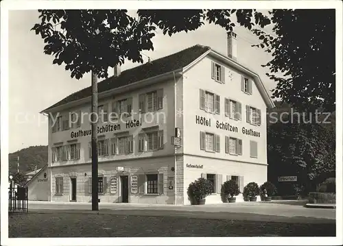 Laufenburg AG Hotel Schuetzen Kat. Laufenburg