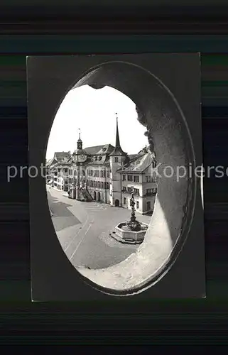 Zofingen Rathaus Stadtkasse Thutbrunnen Kat. Zofingen