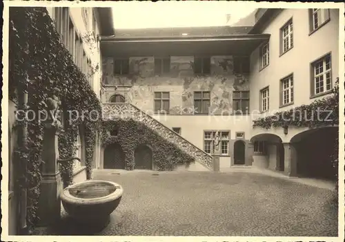 Rheinfelden AG Rathaushof Brunnen Kat. Rheinfelden