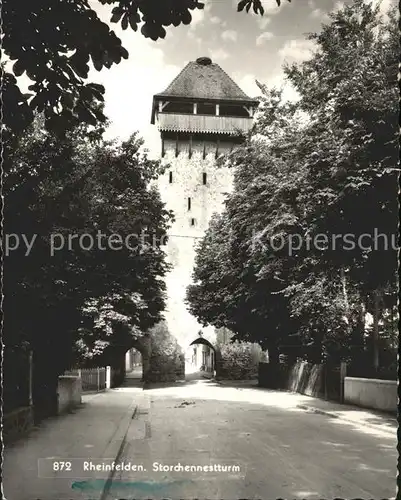 Rheinfelden AG Storchennestturm Kat. Rheinfelden