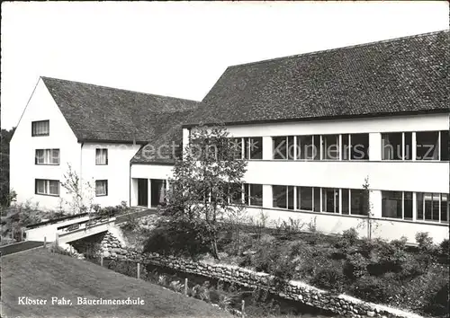 Fahr Kloster Baeuerinnenschule Kat. Unterengstringen