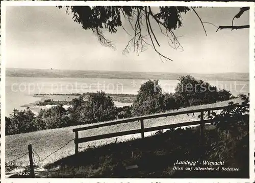 Wienacht Tobel Altenrhein Bodensee Landegg Kat. Wienacht Tobel