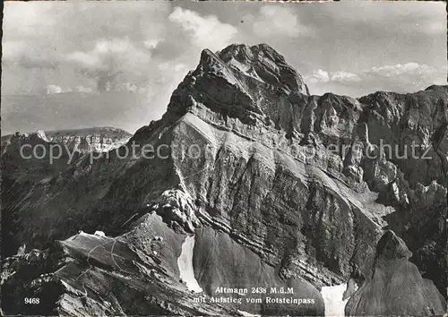 Altmann Saentis Rotsteinpass Kat. Altmann