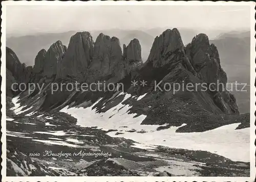 Kreuzberge Alpsteingebiet Kat. Kreuzberge