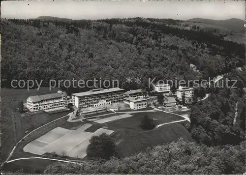 Barmelweid Aarau Fliegeraufnahme Kat. Barmelweid