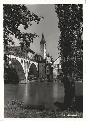 Bremgarten BE Bruecke Kat. Bremgarten BE