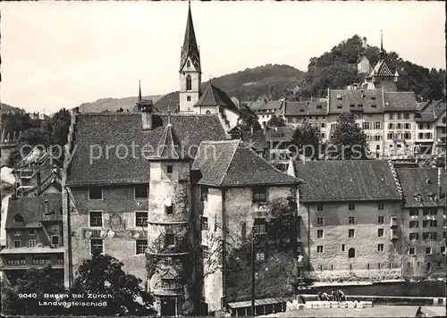 Baden AG Landvogteischloss Kat. Baden