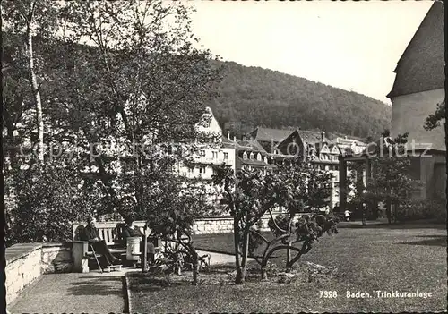 Baden AG Trinkkuranlage Kat. Baden