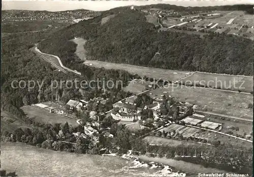 Bad Schinznach Fliegeraufnahme Schwefelbad Kat. Bad Schinznach