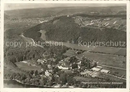 Bad Schinznach Fliegeraufnahme Schwefelbad Kat. Bad Schinznach