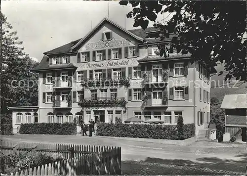 Appenzell IR Kurhaus Jakobsbad Kat. Appenzell