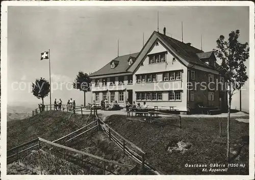 Appenzell IR Gasthaus Gaebris Kat. Appenzell