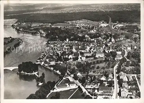 Rheinfelden AG Fliegeraufnahme Kat. Rheinfelden