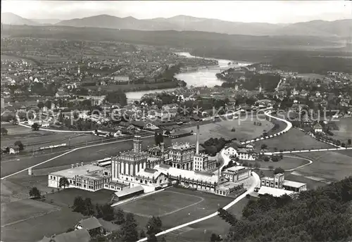 Rheinfelden AG Fliegeraufnahme Brauerei  Kat. Rheinfelden