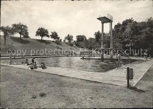 Baden AG Terrassen Schwimmbad Kat. Baden