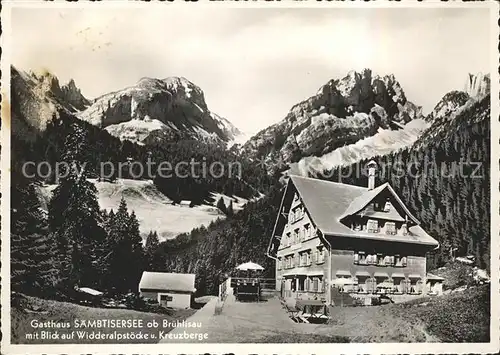 Kreuzberge Gasthaus Saembtisersee Kat. Kreuzberge