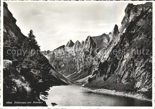 Faehlensee mit Altmann Kat. Altmann