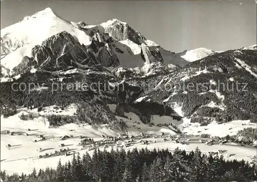 Wildhaus SG mit Schafberg Kat. Wildhaus