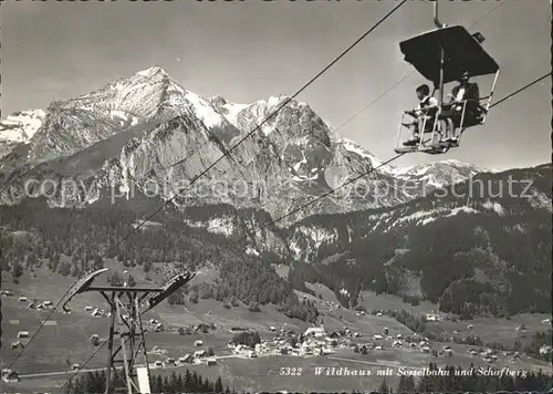 Wildhaus SG Sesselbahn Schafberg Kat. Wildhaus