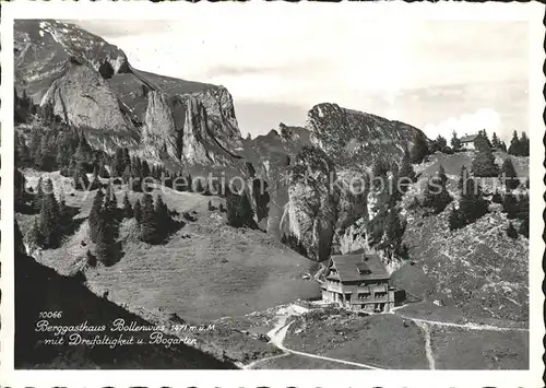 Appenzell IR Berggasthaus Bollenwies Dreifaltigkeit Bogarten Kat. Appenzell