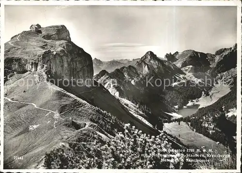 Hoher Kasten Staubern Kreuzberge Mutschen See