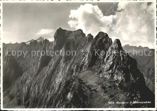 Hundstein Wideralpstoecke Kat. Hundstein