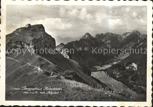 Hoher Kasten Berggasthaus mit Alpstein