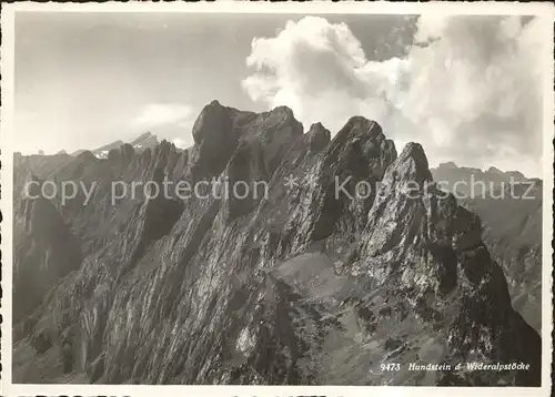 Hundstein Wideralpstoecke Kat. Hundstein