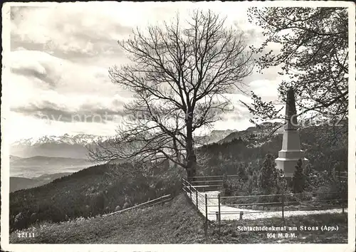 Stoss Altstaetten Schlachtendenkmal Kat. Stoss